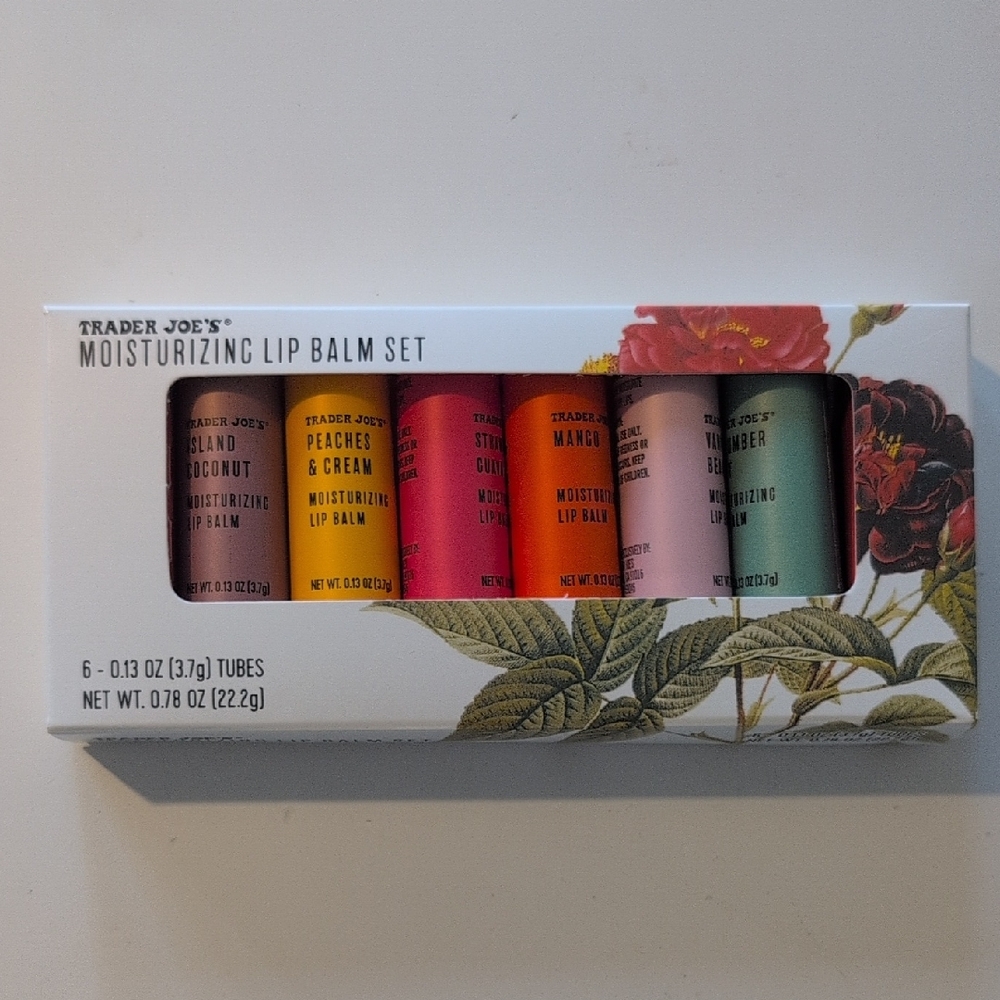 Trader Joe's Moisturizing Lip Balm Set - Multi-Color